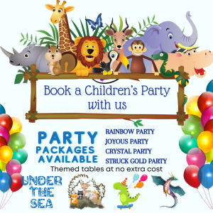 Book a children's party with The Potteries, Hornsea